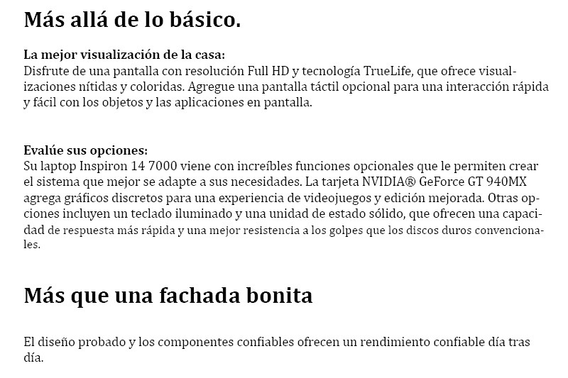 no disponible