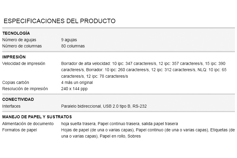 no disponible