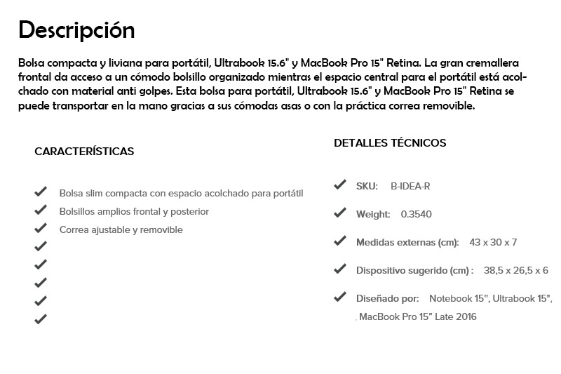 no disponible