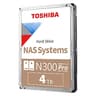 Disco Duro Interno Marca Toshiba Modelo N300 Pro Capacidad De 4TB Para NAS Interfaz SATA 6Gb/s Tamaño de Memoria Cache Aproximada 512MB