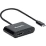 Adaptador Manhattan 153416 USB-C A HDMI Resolución 4K a 60Hz Color Negro 