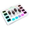 Mezclador de Audio Gaming Fifine SC3W USB Mixer Con XLR Color Blanco