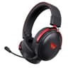 Audifono Gaming Inalambrico Marca ArgomTech Modelo Combat HS47 Pro Con Drivers Dinamicos De 50mm Conexion 2.4GHz Bluetooth 5.4 Y Cable 3.5mm Microfono Omnidireccional Desmontable Iluminacion RGB Color Negro