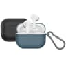 Audifono Bluetooth Marca Argom Modelo Skeipods E72  ARG-HS-5072BB  Con ENC Incluye Case Color Negro Y Case Color Azul