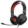 Audifono Alambrico Para Gaming Marca CORSAIR Modelo HS35 V2 Multiplataforma Conexion Auxiliar 3.5mm Color Rojo
