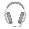 Audifono Alambrico Para Gaming Marca CORSAIR Modelo HS55 Surround V2 Conexion Auxiliar 3.5mm Color Blanco