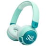 Audifonos Marca JBL Modelo Junior 320 Para Ninos Nivel De Presion Sonora Por Debajo De 85dB Con Microfono Conexion Bluetooth Color Verde