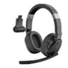 Audifono Bluetooth Marca Klip Xtreme Modelo DuoVox 2 En 1 Convertible Color Negro KCH-915