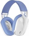Audifono Inalambrico Para Gamers Marca Logitech Modelo G435 Color Blanco Con Lila