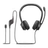 Audifono Marca Logitech Modelo H390 Conexion USB-C Con Microfono Color Negro