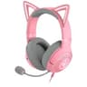 Audifono Marca Razer Modelo Kraken Kitty V2 Con Iluminacion RGB Conexion USB Color Rosa