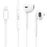 AUDIFONO AON MFI ALAMBRICO CON CONEXION LIGHTNING BLANCO