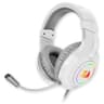 Audifono Marca Redragon Modelo Hylas H260W Con RGB Color Blanco ConexionUSB-AY3.5mm