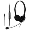 Audifonos Marca Xtech Modelo XTH-245 Con Cable USB-C Microfono Con Tecnologia ENC (Environmental Noise Cancellation) Y Controles En Linea De 4 Botones