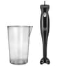 Batidora De Inmersion Marca Multilaser Modelo FP009USA Color Negro Con Cuchilla De Acero y Vaso Plastico