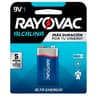 BATERIA RAYOVAC ALCALINA 1 UNIDAD  9V P037364 