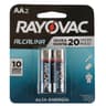 BATERIAS RAYOVAC ALCALINA 2 UNIDADES AA P036092