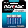 BATERIAS RAYOVAC ALCALINA 6 UNIDADES AAA P037361