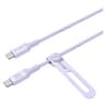 Cable USB-C A USB-C Marca Anker Modelo 544 De 3 Pies Soporta Carga Rapida De 240 Watts Color Violeta A80F1HV1