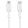 Cable USB-C A Lightning Marca Belkin Modelo Boostcharge CAA003BT1MWH De 1 Metro Blanco