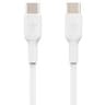 Cable USB-C A USB-C Marca Belkin Modelo Boostcharge CAB003BT1MWH De 1 Metro Color Blanco