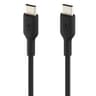 Cable USB-C A USB-C Marca Belkin Modelo Boostcharge CAB003BT1MBK De 1 Metro Color Negro