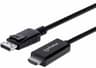 Cable Manhattan 153201 Display Port Macho A HDMI Resolución 4K a 60Hz 1.8Metros 