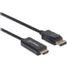 Cable Manhattan 152662 Display Port Macho A HDMI Resolución 1080P 1 Metro    