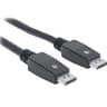 Cable Manhattan 354110 Display Port Resolución 4K a 60Hz Macho A Macho 5 Metros