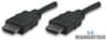 Cable Manhattan 306119 HDMI 19 Pines Macho A Macho 6 Pies / 1.8Metros Bolsa 