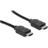 Cable Manhattan 323192 HDMI Alta Velocidad Con Ethernet 1 Metro Color Negro  