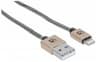 MANHATTAN 394321 CABLE iLYNK LIGHTNING 1METRO DORADO iPod/iPhone/iPad