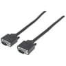 Cable SVGA Macho A Macho Marca Manhattan Modelo 395229 De 6 Pies / 1.8 Metros