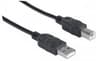 MANHATTAN 333382 CABLE USB 2.0 A MACHO A B MACHO 3METROS NEGRO