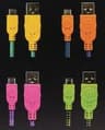 Cable Manhattan 394178 USB A 2.0 A Micro-USB/M 1.5 Pies / .5 Metro