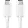 Cable Marca Samsung Modelo USB-C A USB-C De 1.8 Metros De 5A Soporta 100 WattsColorBlanco