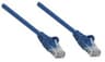 Cable UTP Intellinet 738217 Categoria 5 2 Pies/ 0.6Metros Color Azul