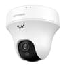 Camara WiFi Marca Hikvision Modelo DS-2CFWQ5 Tamano Focal Del Lente De 2.8mm Resolucion 3K Soporta WiFi 6 Para Interior Funcion PT (Pan y Tilt) Con Audio Bidireccional