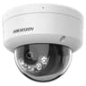 Camara Domo Marca Hikvision Modelo DS-2CD1123G2-LIU De 2MP (Megapixeles) Tamano Focal Del Lente De 2.8mm Fijo Smart Hybrid Light Con Microfono Para Exterior Certificacion IP67