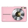 Camara Digital Marca JRKI Modelo DC40-3 AF De 44 Megapixeles Resolucion De 1080P Pantalla De 2.4" Color Rosado