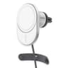 Cargador Inalambrico Para Carro Marca Belkin Modelo Boostcharge Pro Magnetico Qi2 De Hasta 15 Watts Para iPhone Colocacion En La RejillaWIC008BTGR-V2