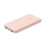 Powerbank Marca Belkin Modelo Boostcharge Capacidad De 20000 mAh Color Rosa Con 2 Conexiones USB-A Y 1 USB-C
