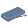 Powerbank Marca Belkin Modelo BoostCharge Con Cable USB-C Incorporado Capacidad De 20000 mAh Color Azul