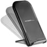 Soporte De Carga Rapida Inalambrica Qi Modelo Kinetic S2 ARG-AC-0141 Marca Argom Para Celulares Potencia De 15 WattsColorNegro