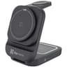 Cargador Inalambrico 3 En 1 Marca Klip Xtreme Modelo PowerDesk Lite Potencia De Hasta 15 Watts Con Tecnologia Qi Color Negro KDC-150