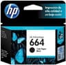 Cartucho HP #664 Color Negro Para DJA1115 F6V29Al