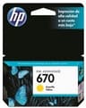 Cartucho HP 670 CZ116AI Color Amarillo Para Impresora 4615/4625