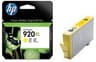 CARTUCHO HP 920 XL ALTO RENDIMIENTO COLOR AMARILLO CD974AE