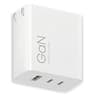 Cargador Xiaomi De Pared Modelo HyperCharge De 90 Watts Con 2 USB-C Y 1 USB-A Color Blanco BHR087JUS