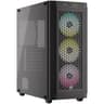 Case 480T RGB Airflow Marca Corsair Sin Fuente Color Negro CC-9011272-WW
